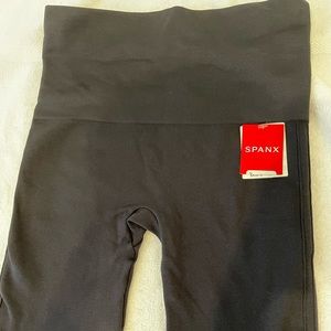 Spanx NWT black bike short. Fabulous fit size M